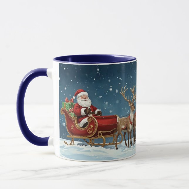 Taza Trineo de Santa (Izquierda)