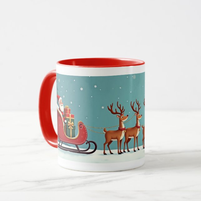 Taza Trineo de Santa (Anverso izquierdo)