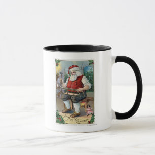 Taza Trineo del edificio de GreetingSanta del navidad