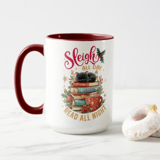 Taza Trineo Todo el Día Lee Toda la Noche