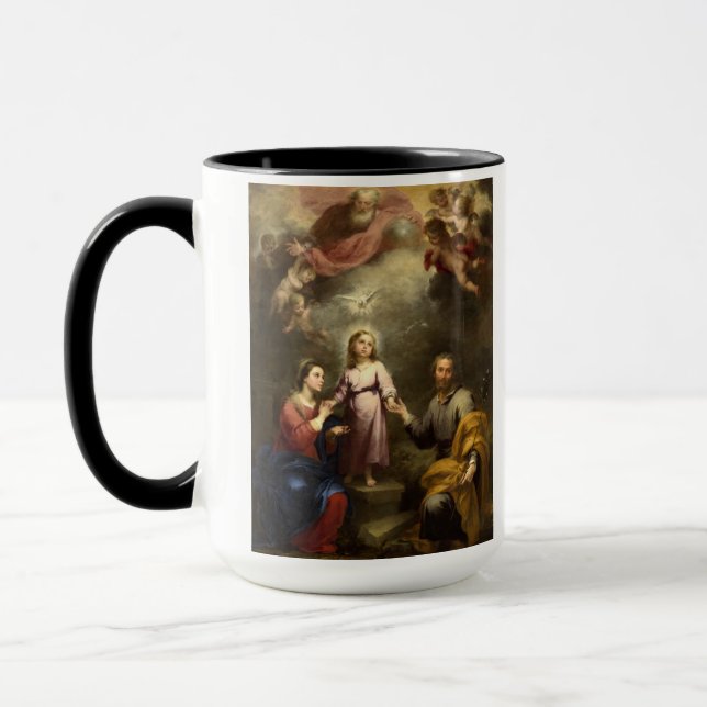 Taza Trinidades celestiales y terrenales de Murillo (Izquierda)