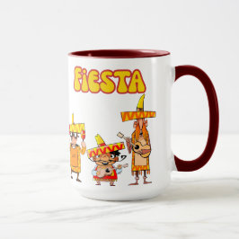 Taza Trío de Fiesta para Fiesta y Celebraciones