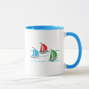 Taza Trío de las Carreras de yate
