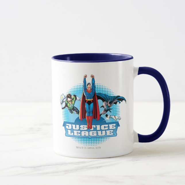 Taza Trio de poder de la Liga de la Justicia (Derecha)