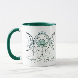 Taza Triple Diosa & Loto Verde