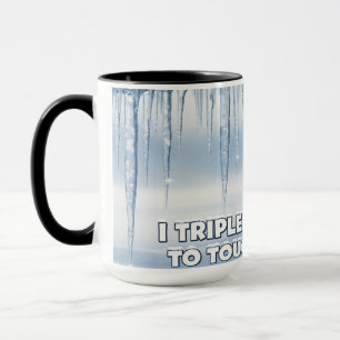 Taza Triple perro se atreve a ser un paro de Navidades 