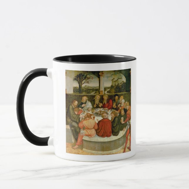 Taza Tríptico, el panel izquierdo, Philipp Melanchthon (Izquierda)