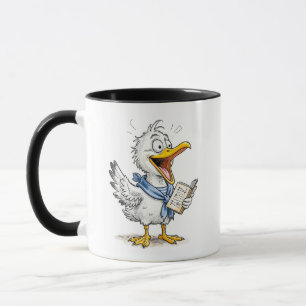 Taza Tripulación de Pájaro Marinero Cómico