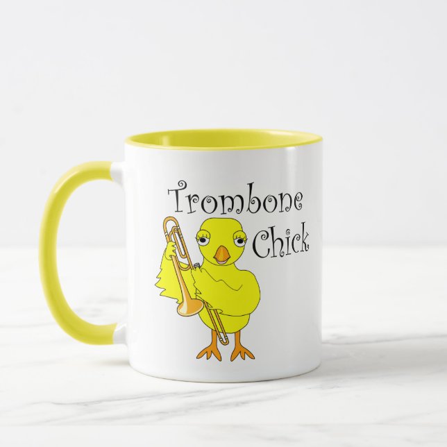 Taza Trombone Chick Text (Izquierda)