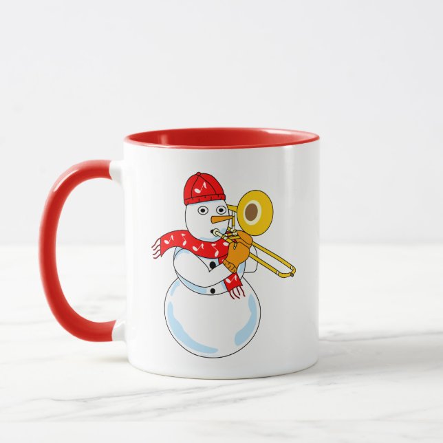 Taza Trombone Snowman (Izquierda)