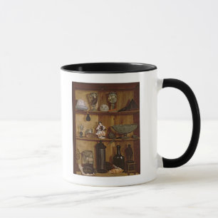 Taza Trompe - l ' oeil con una figurilla de Hércules