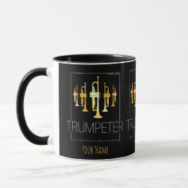 Taza Trompeta nacida como trompeta para músicos