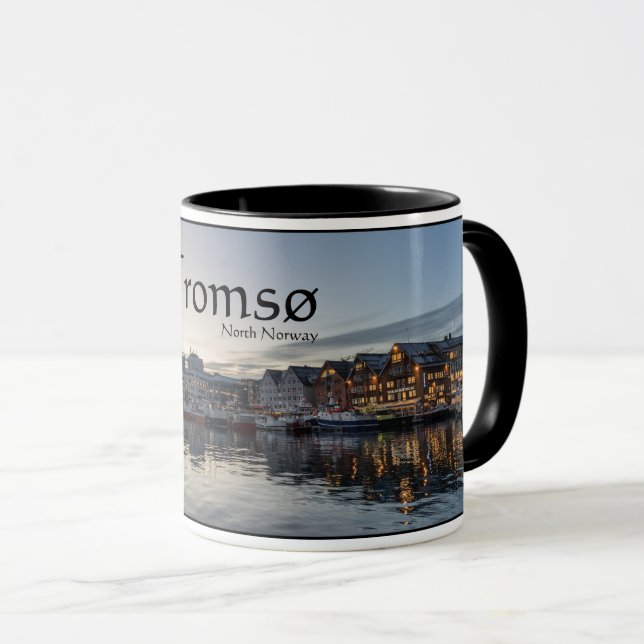 Taza Tromso Norway Souvenir (Anverso derecho)