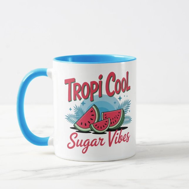 Taza Tropi Cool Sugar Vibes  (Izquierda)