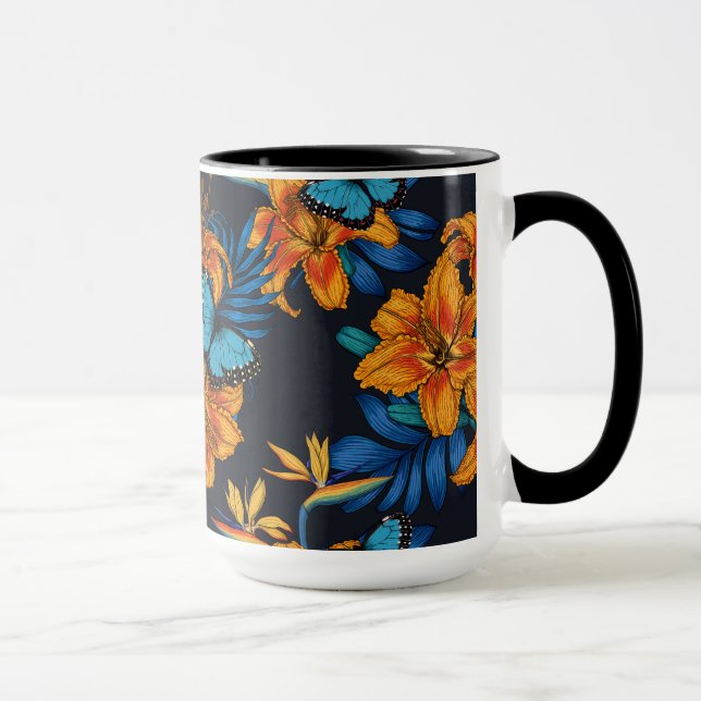 Taza Tropical bouquet (Derecha)