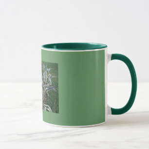 Taza tropical de la lengua de la suegra
