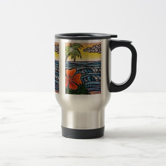 Taza tropical del viaje de las ondas (Derecha)