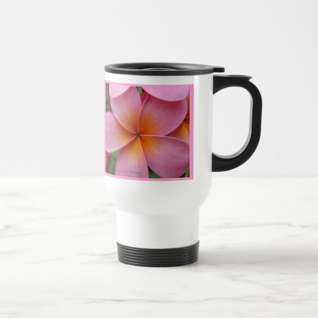 Taza tropical del viaje de StnlSteel de la flor (Derecha)