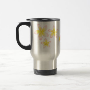 Taza tropical del viaje del Plumeria de la