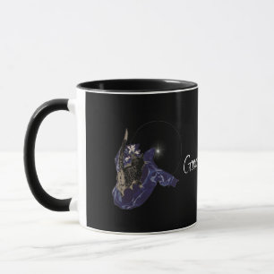 Taza Tropical dreamlike conceptual collage