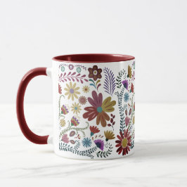 Taza Tropical Flower Surprise