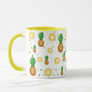 Taza TROPICAL SUMMER FRUIT Pineapple patrón
