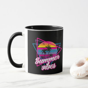 Taza Tropical Sunset Summer Vibes Coffee Mug