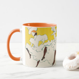 Taza Troupe de Mademoiselle Eglantine, Toulouse Lautrec