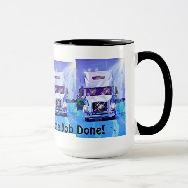 TAZA TRUCKERS GRANDES TRUCK STOP COFFEE MUGS (Derecha)