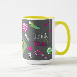 Taza ¡Truco O Tratamiento! ¡Dulce Muerte Y Dulce!