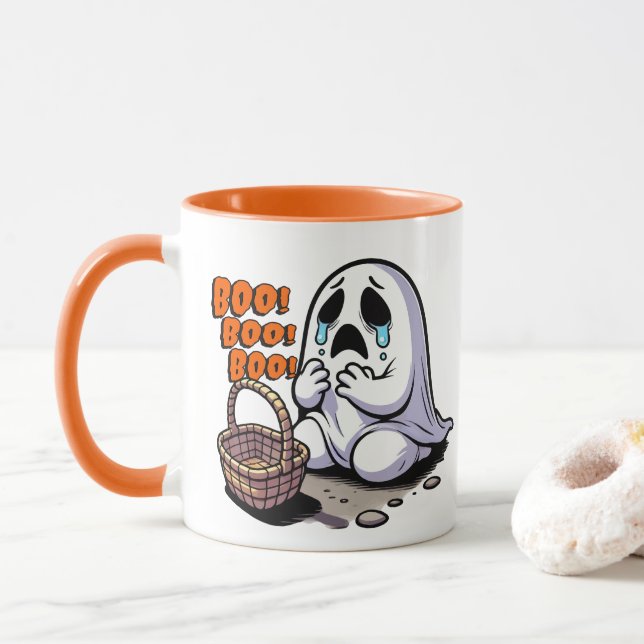 Taza ¡Truco o trato! (Con donut)