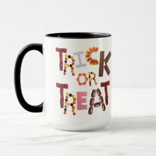Taza Truco o trato Cepíllate los dientes!