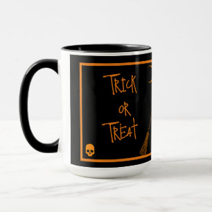 Taza Truco o truco de Halloween