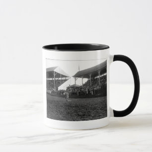 Taza Trucos Roping en un rodeo
