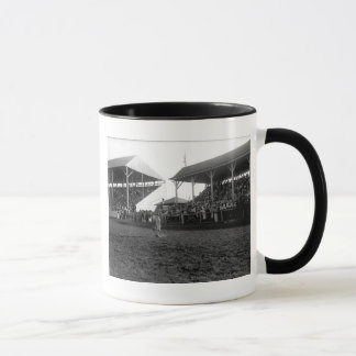 Taza Trucos Roping en un rodeo