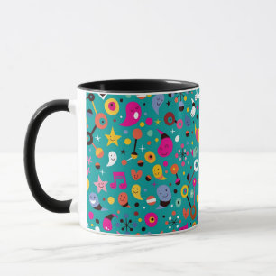 Taza trullo del modelo del dibujo animado de la