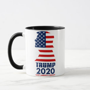 Taza Trump 2020 mantiene a Estados Unidos de nuevo