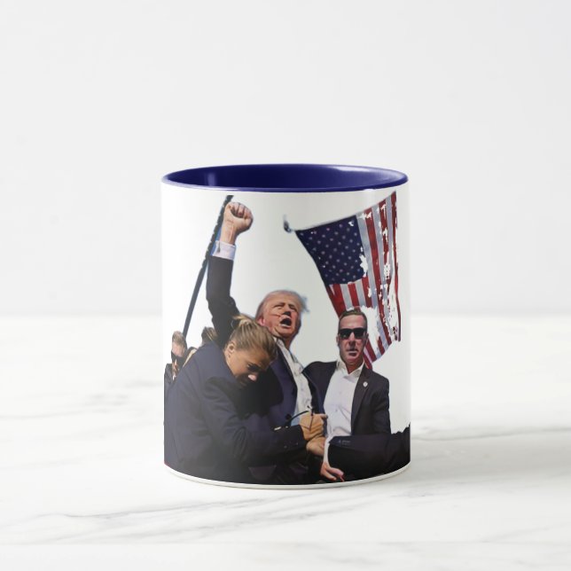 Taza Trump 2024: La lucha por Estados Unidos (Centro)