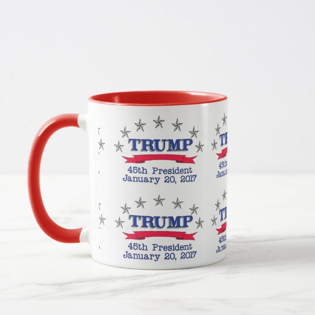 Taza Trump 45.º presidente (Izquierda)
