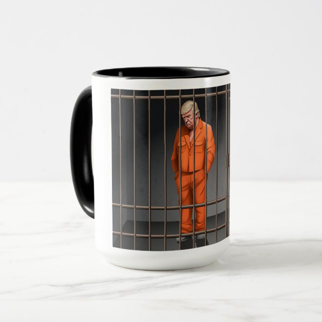 Taza Trump en prisión (Anverso izquierdo)