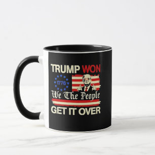 Taza Trump Ganó Nosotros el Pueblo Acabemos con la Inau