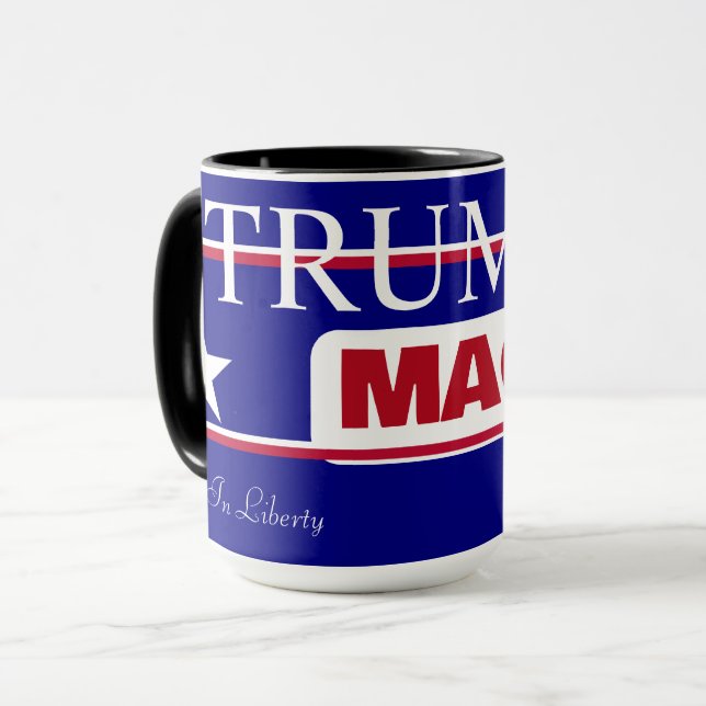 Taza Trump MAGA (Anverso izquierdo)