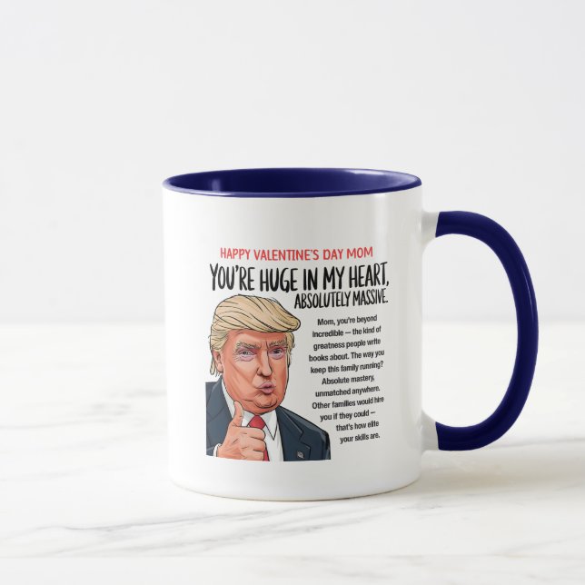 Taza Trump Mom Valentine's Day  (Derecha)