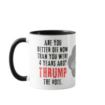 Trump Mug: "Pregúntate a ti mismo"