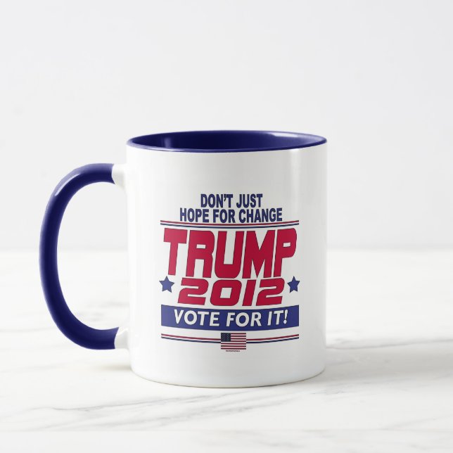 Taza Trump por el cambio real 2012 (Izquierda)