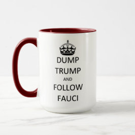 Taza Trump - Sigue a Fauci