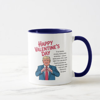Taza Trump Valentine's Day