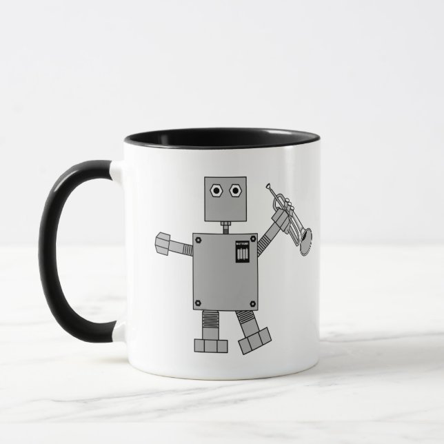 Taza Trumpet Robot (Izquierda)