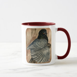 Taza Trumpeter Pigeon inglesa: 1980 andaluza