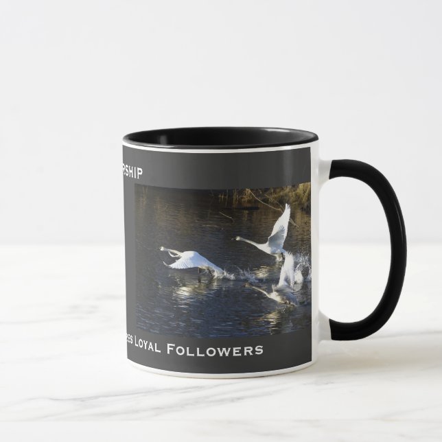 Taza Trumpeter Swans Regalos Motivadores (Derecha)